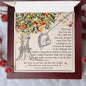 For My Daughter Forever Love Necklace with On Demand Message Card