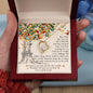 For My Daughter Forever Love Necklace with On Demand Message Card