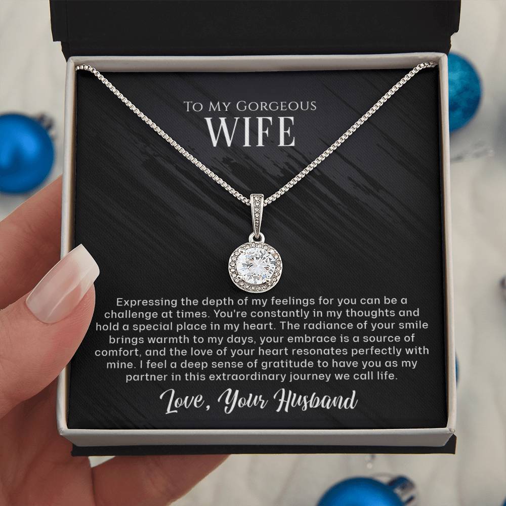 To My Gorgeous Wife - Special Place In My Heart - Pendant Necklace