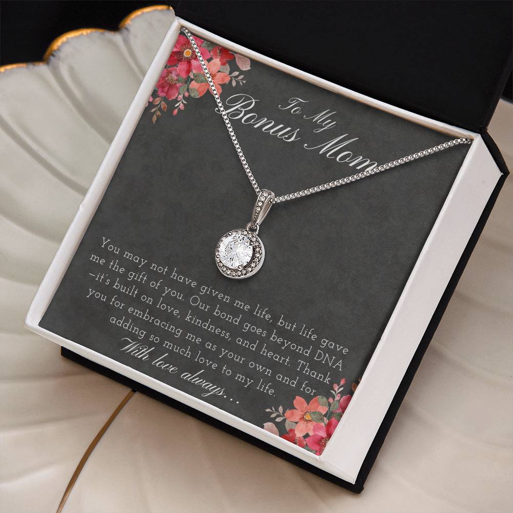 To My Bonus Mom - The gift of you - Eternal Hope Necklace