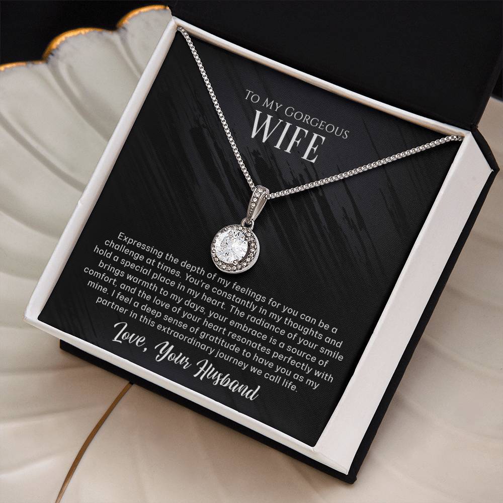 To My Gorgeous Wife - Special Place In My Heart - Pendant Necklace