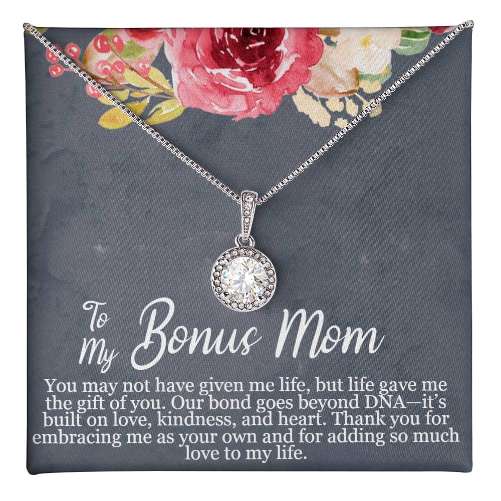 To My Bonus Mom - The gift of you - Eternal Hope Necklace