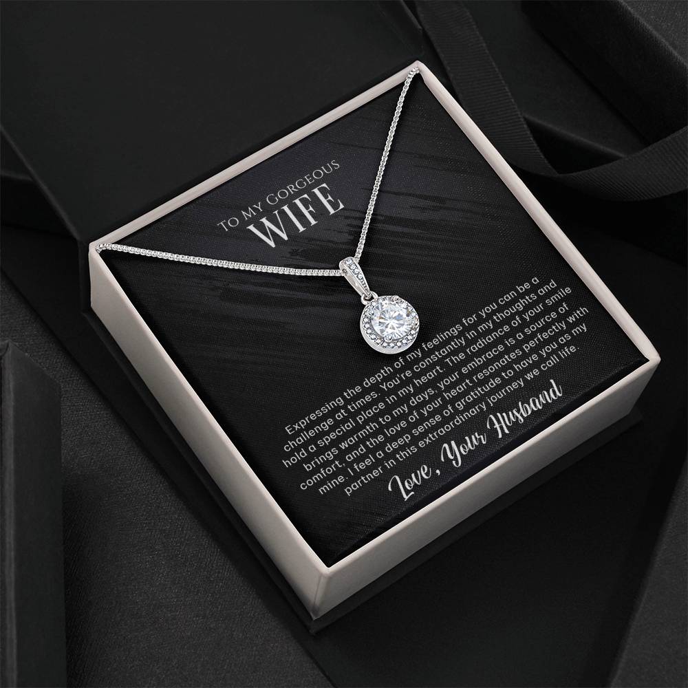 To My Gorgeous Wife - Special Place In My Heart - Pendant Necklace