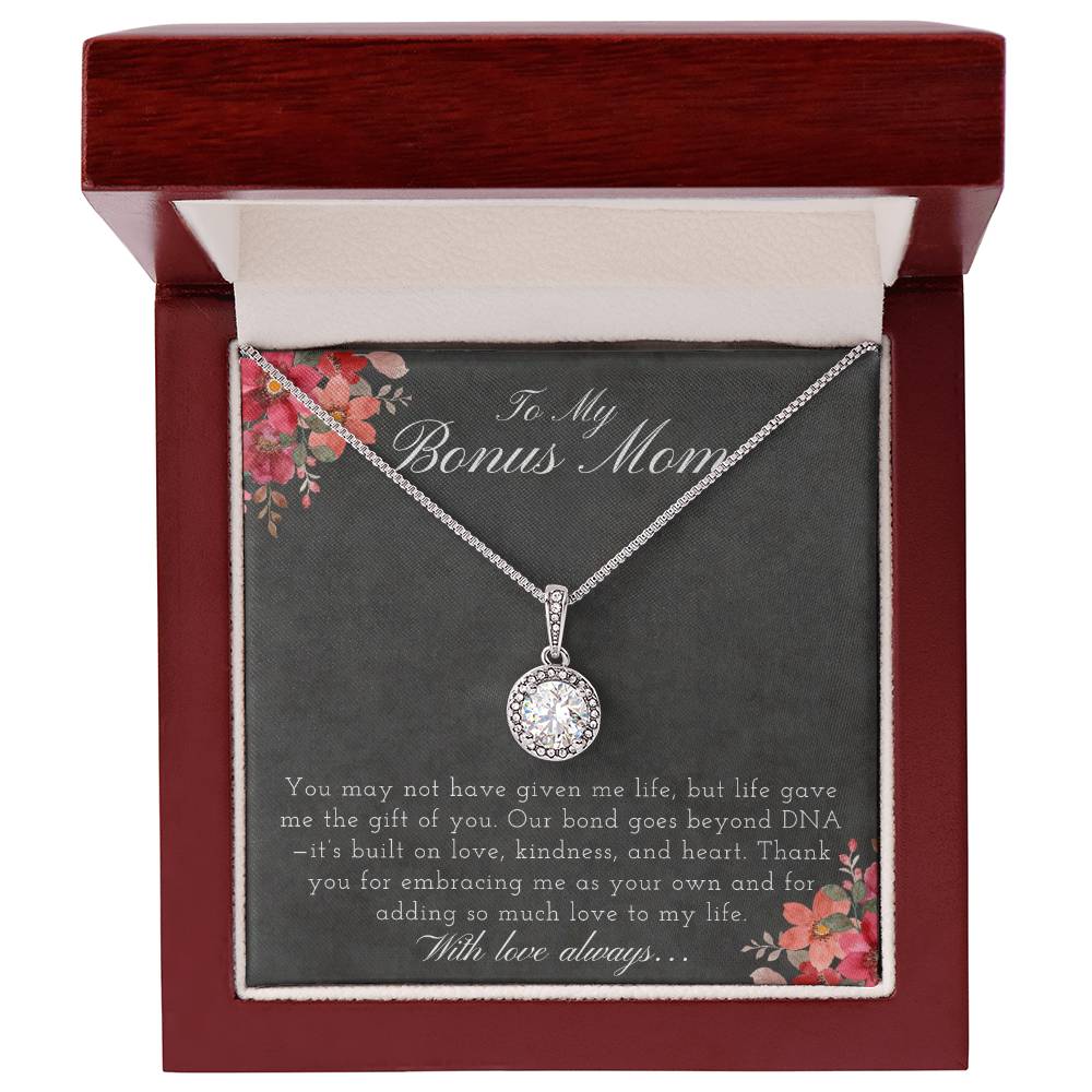 To My Bonus Mom - The gift of you - Eternal Hope Necklace