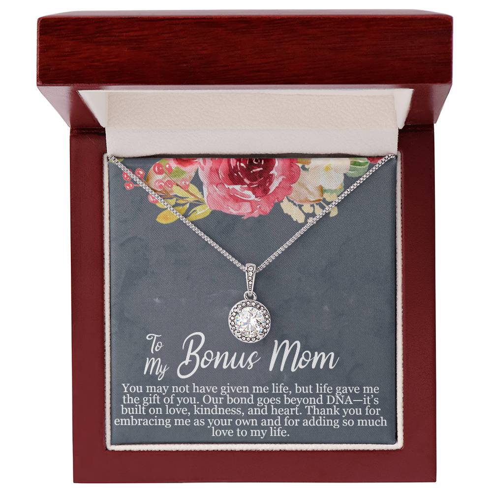 To My Bonus Mom - The gift of you - Eternal Hope Necklace