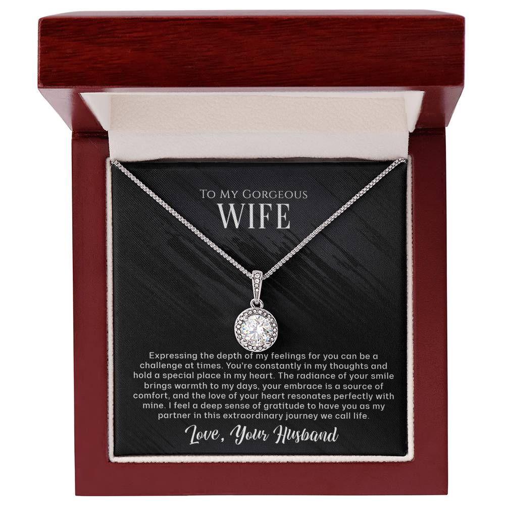 To My Gorgeous Wife - Special Place In My Heart - Pendant Necklace