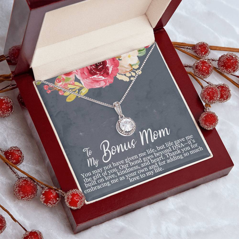 To My Bonus Mom - The gift of you - Eternal Hope Necklace