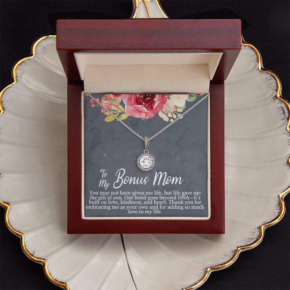 To My Bonus Mom - The gift of you - Eternal Hope Necklace