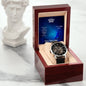 For My Husband Men's Openwork Watch + MC