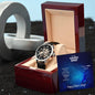 For My Husband Men's Openwork Watch + MC