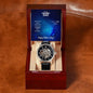 For My Husband Men's Openwork Watch + MC