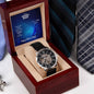 For My Husband Men's Openwork Watch + MC