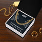 For My Husband Cuban Link Chain
