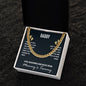 For My Husband Cuban Link Chain
