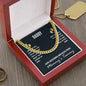 For My Husband Cuban Link Chain