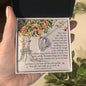 For My Daughter Forever Love Necklace with On Demand Message Card