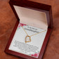 To My Bad Ass Granddaughter - Incredible Blessing - Forever Love Necklace