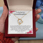 To My Bad Ass Granddaughter - Incredible Blessing - Forever Love Necklace