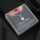 To My Bonus Mom - The gift of you - Eternal Hope Necklace