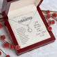 To My Daughter - I Love You - Pendant Necklace