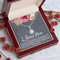 To My Bonus Mom - The gift of you - Eternal Hope Necklace