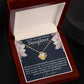To my beautiful bonus daughter - An incredible blessing - Love Knot Necklace
