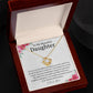 To My Beautiful Daughter - Incredible Blessing - Love knot silver
