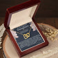To My Beautiful Daughter - My Most Precious Gift - Interlocking Hearts Necklace