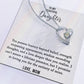 To My Beautiful Daughter - Loving You - Forever Love Necklace