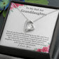 To My Bad Ass Granddaughter - Incredible Blessing - Forever Love Necklace