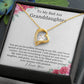 To My Bad Ass Granddaughter - Incredible Blessing - Forever Love Necklace